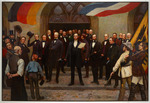 Vorschaubild von Gemälde "Die Proklamation der Provisorischen Regierung"