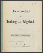 Vorschaubild von Elb- und Seefahrt von Hamburg nach Helgoland