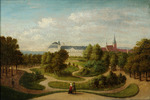 Vorschaubild von Gemälde "Der Kieler Schlossgarten"