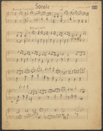 Vorschaubild von Sonate 1927. April. | Jens Rohwer Op. 2
