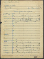 Vorschaubild von Chaconne e-moll. | für Orchester | Jens Rohwer, Okt. / Nov. 1943