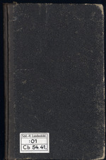 Vorschaubild von Ferdinand Tönnies - Notizbuch (Anmerkungen über die Philosophie des Hobbes)