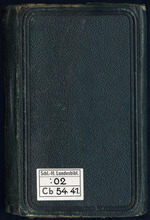 Vorschaubild von Ferdinand Tönnies - Notizbuch (Gedichte)