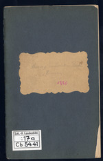 Vorschaubild von Ferdinand Tönnies - Notizbuch: "Jhering. Der Zweck im Recht (Rezension)"