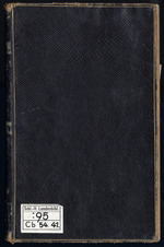 Vorschaubild von Ferdinand Tönnies - Notizbuch: "Gm. u Gs. Buch xi [Gemeinschaft und Gesellschaft]"
