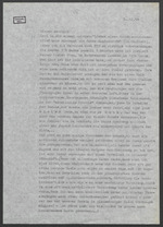 Vorschaubild von Brief Rohwer an Rudolf Aeschlimann