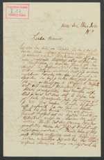 Vorschaubild von Brief von Ferdinand Tönnies an Ida Tönnies