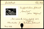 Vorschaubild von Volkskundekartei Paul Selk und Gustav Friedrich Meyer – Fotosammlung - "Hausfleiß"