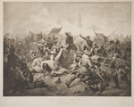 Vorschaubild von Heliogravüre "Schlacht bei Bau am 9. April 1848"