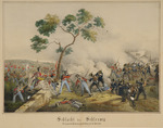 Vorschaubild von Lithografie "Schlacht bei Schleswig. Die siegreichen Preussen gegen die Dänen am 23. April 1848."