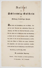 Vorschaubild von Flugblatt "Aufruf an Schleswig-Holstein"