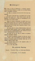 Vorschaubild von Flugblatt zur Konstituierung der Provisiorischen Regierung