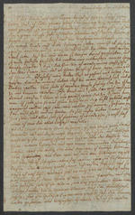 Vorschaubild von Brief von Ernestine Voß an Johann Heinrich Voß