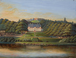 Vorschaubild von Aquarell "Herrenhaus Louisenlund auf Gut Ziegelhof"