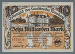 Vorschaubild von Notgeld Landkreis Flensburg (10 Milliarden Mark)