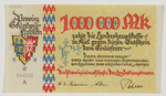 Vorschaubild von Notgeld Provinz Schleswig-Holstein (1 Million Mark)