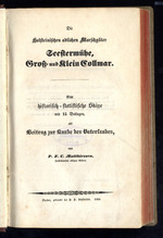 Vorschaubild von Die holsteinischen adlichen Marschgüter Seestermühe, Groß- und Klein Collmar