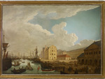 Vorschaubild von Gemälde "Handelshafen bei Toldboden"