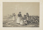 Vorschaubild von Lithografie "Föhringer Frauen in ihrer Alltagstracht"